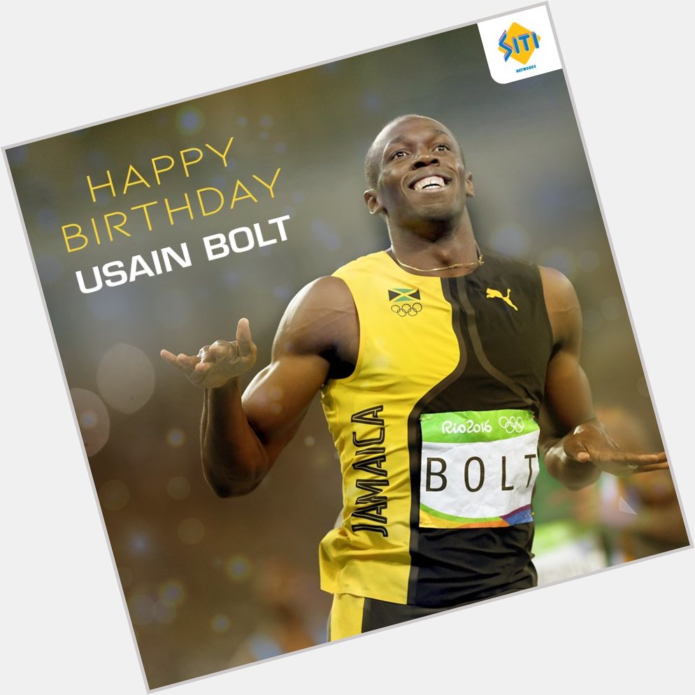 Ready, Set, Celebrate! Happy Birthday, Usain Bolt! 