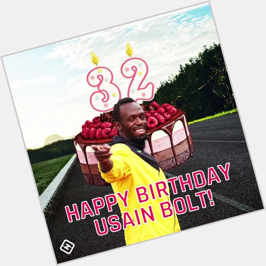 Happy 32nd Birthday Usain Bolt! 