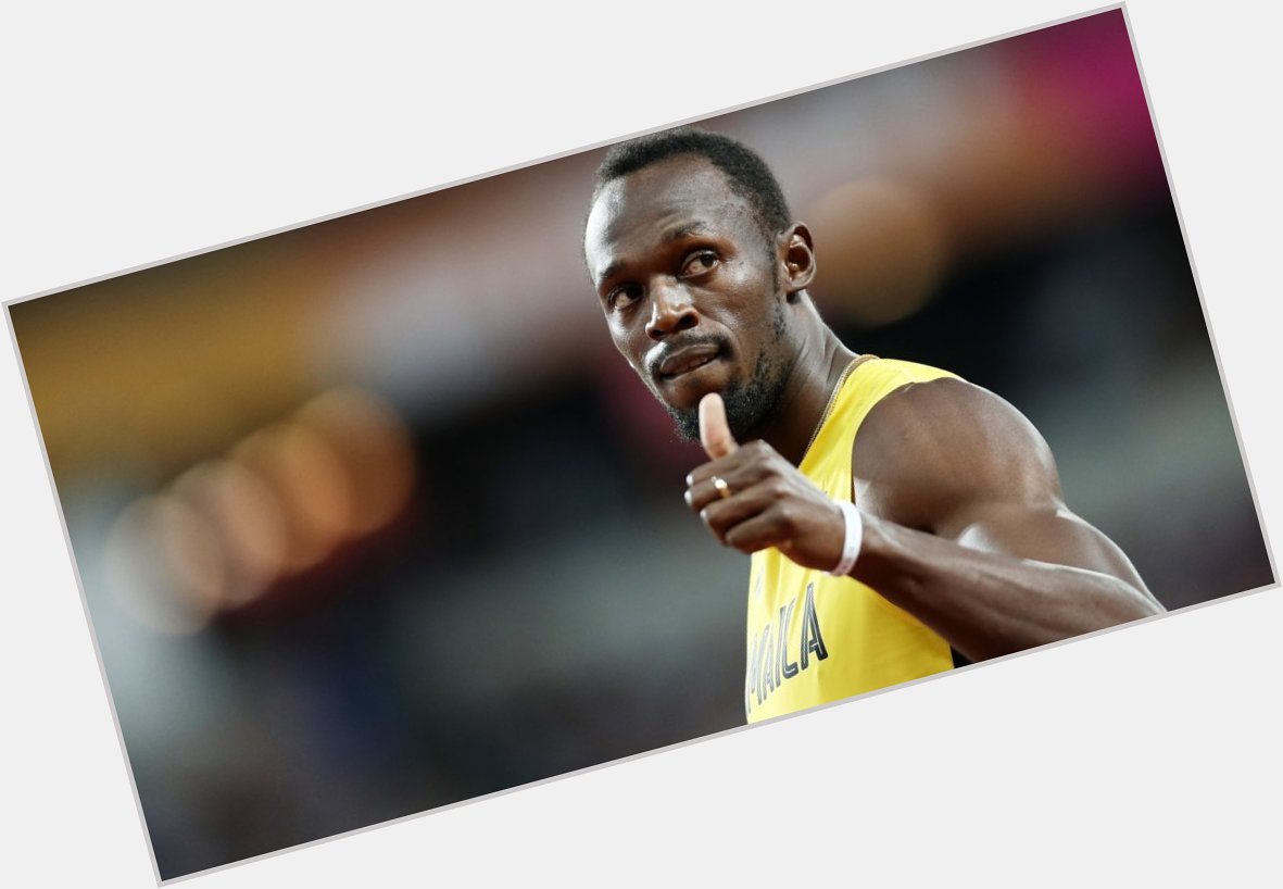  8 Olympic golds 11 World Championship golds Countless records Happy birthday, Usain Bolt. 