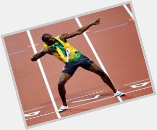Today August 21 Happy Birthday to Mr. Usain Bolt the greatest sprinter of all time 