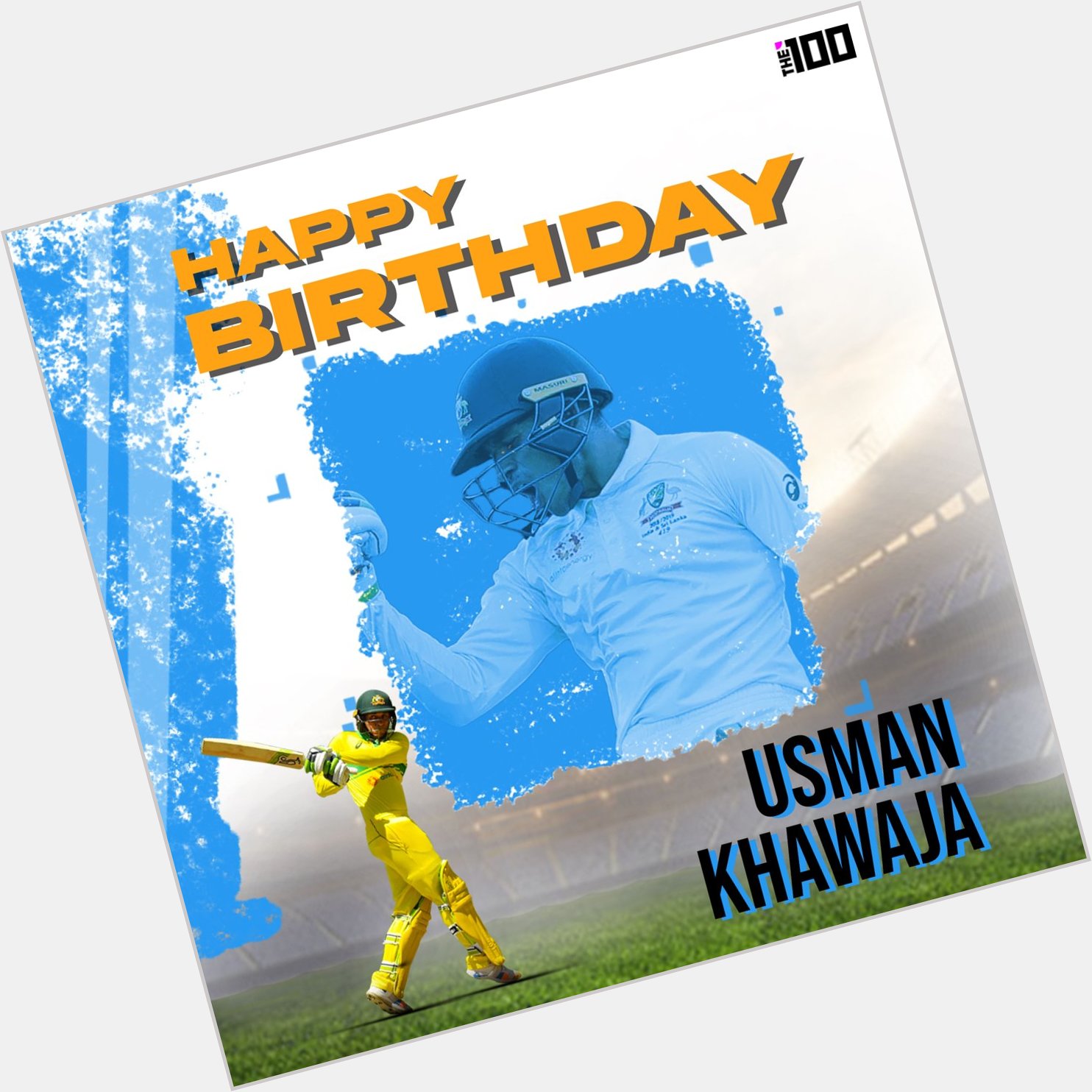 Happy Birthday to the Mercural Batsman -- Usman Khawaja 