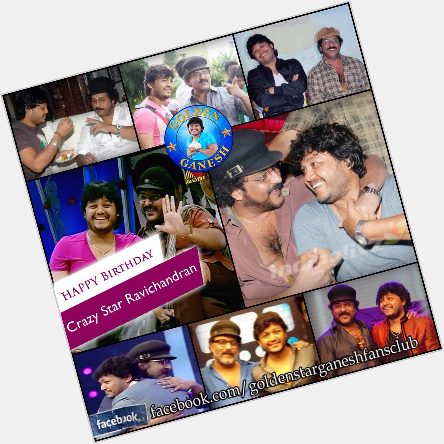 Happy Birthday To Crazy Star V.Ravichandran.Crazy Star likely to be seen as Ganesh\s father in 