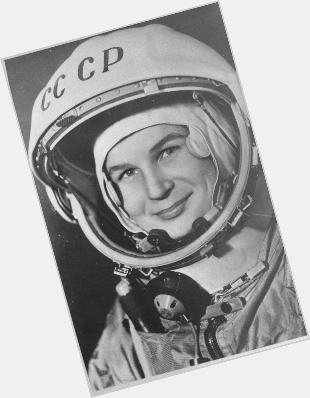 Happy Birthday Valentina Tereshkova. First woman in Space, June 1963. 