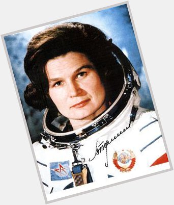 Happy bday Valentina Tereshkova.The first woman in space aboard Vostok 5, 14 June, 1963. 