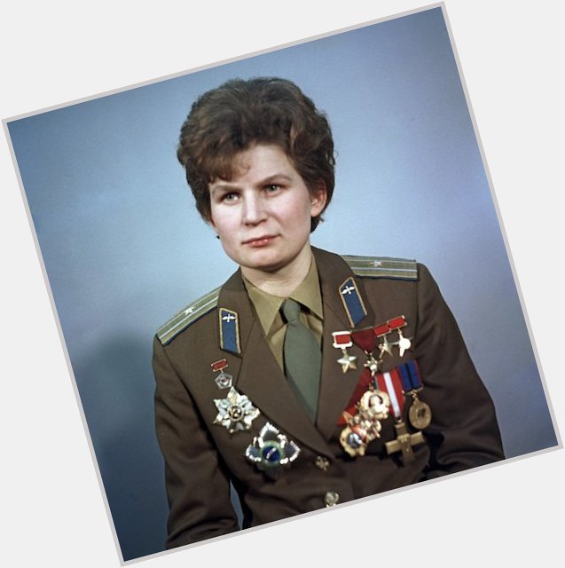 Happy birthday to Valentina Tereshkova, retired Russian cosmonaut and the first woman to have flown in space. 