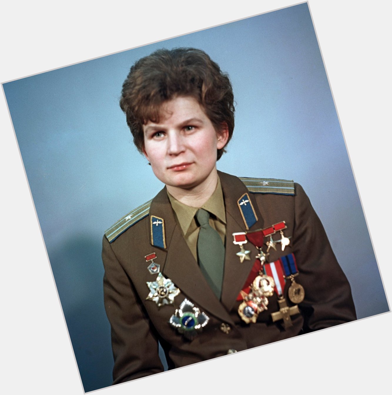 Happy 80th Birthday to former textile worker and first woman in space Valentina Tereshkova 