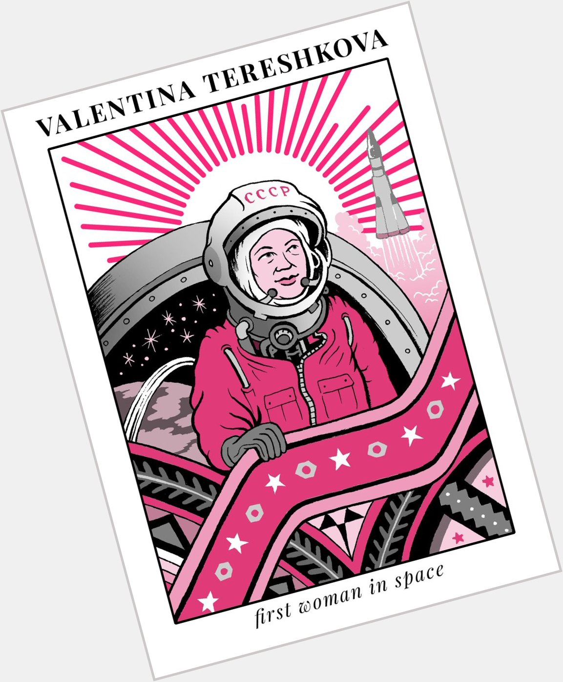 Happy birthday to Valentina Tereshkova, the first woman in space!  