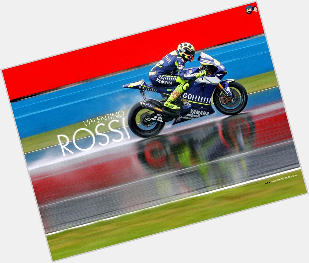 Happy birthday to the legend that is Valentino Rossi   
