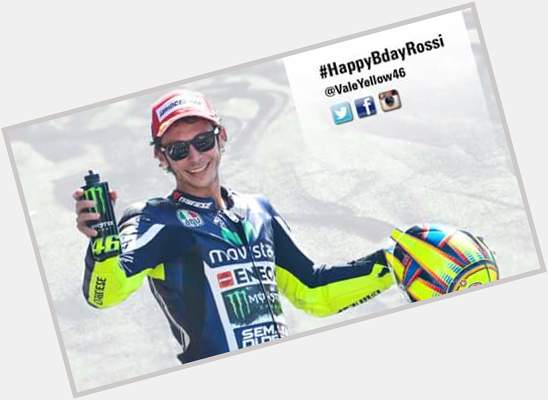 Happy Birthday 9th World Champion Valentino Rossi May The Speed Always With You 