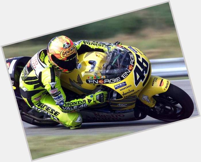 Happy 36th Birthday   Valentino Rossi (Honda) - Brno, 2001 