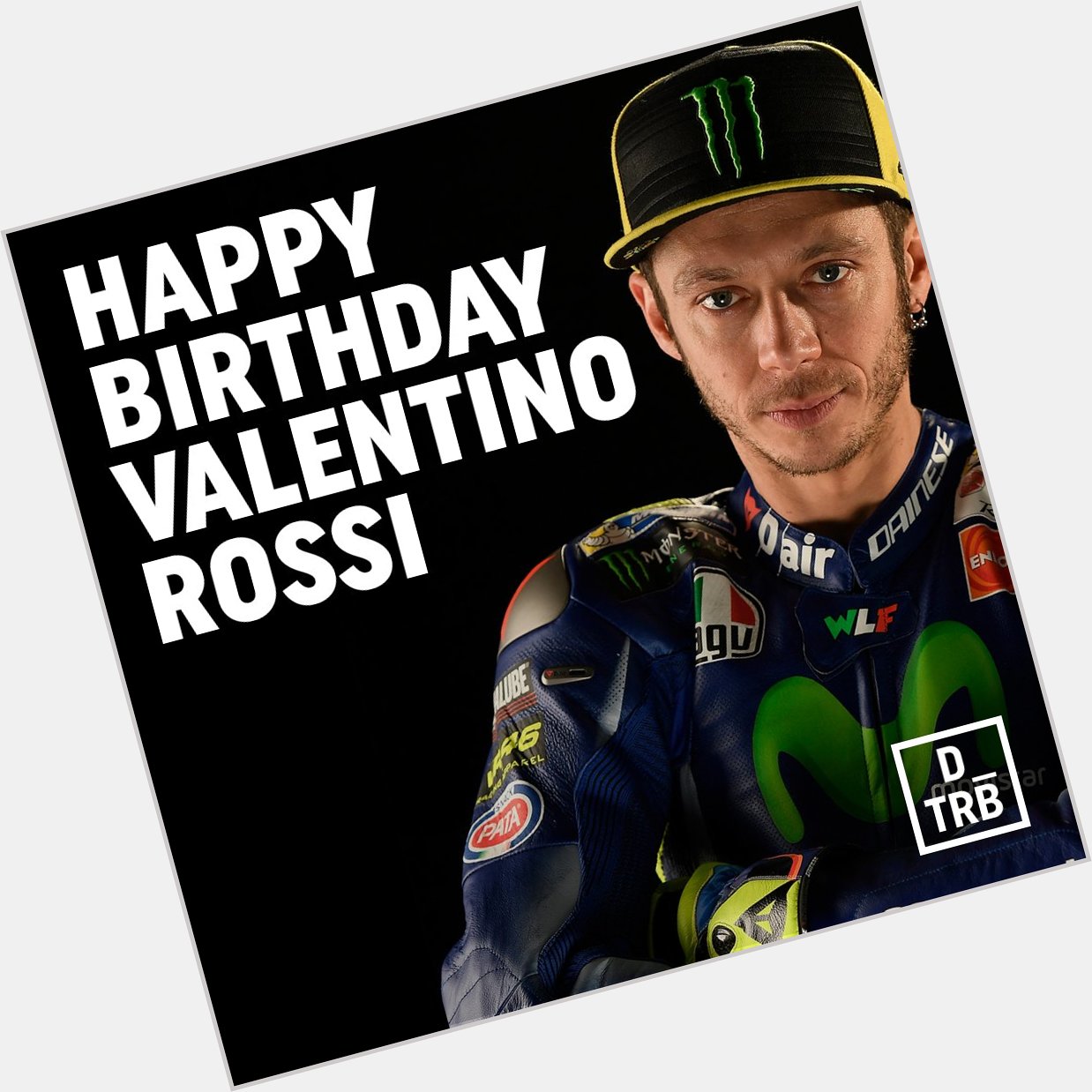 Happy Birthday to the MotoGP legend Valentino Rossi.  