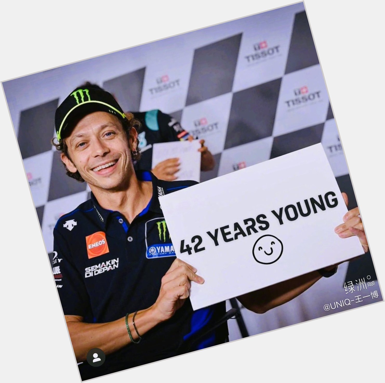 Happy birthday to the muse of my life, my inspiration, my role model. The 46 to my 85, Valentino Rossi. 

cr: MotoGP 