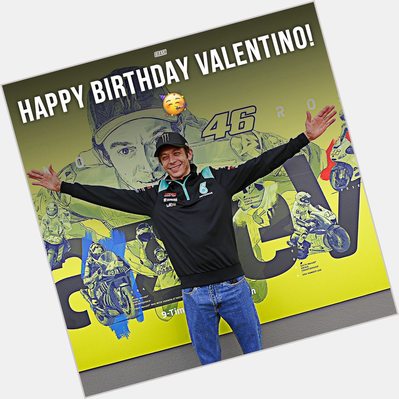 Happy Birthday to The Doctor, Valentino Rossi   