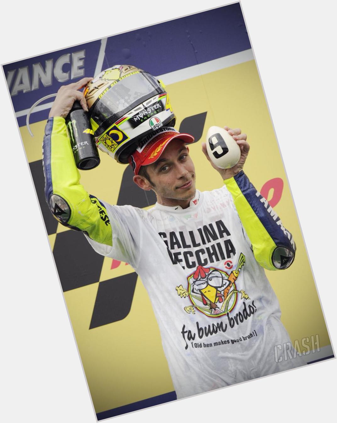 Happy birthday to the Greatest Of All Time, Valentino Rossi  