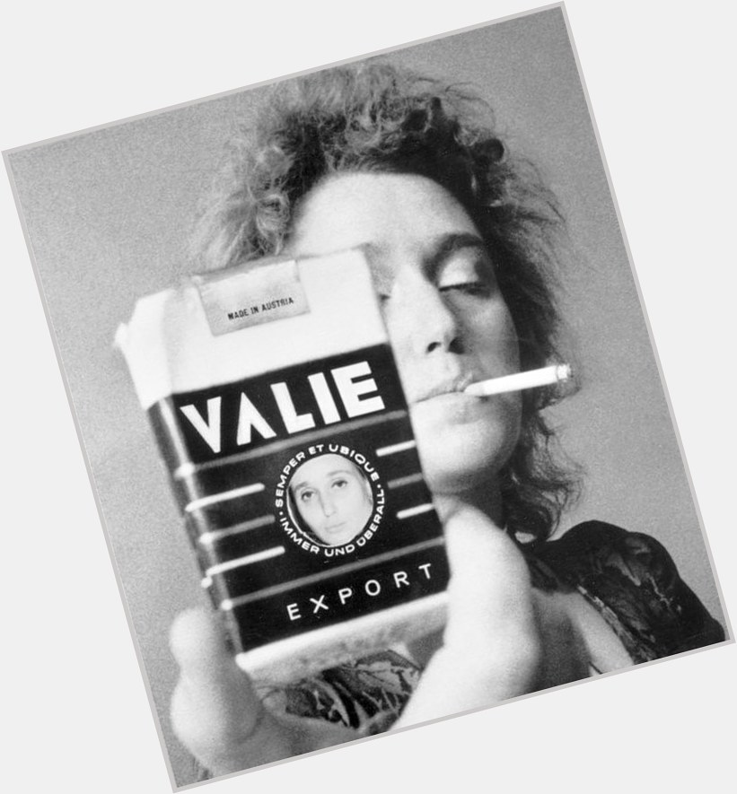 Happy 80th birthday to Valie Export, one of the most badass artists around  