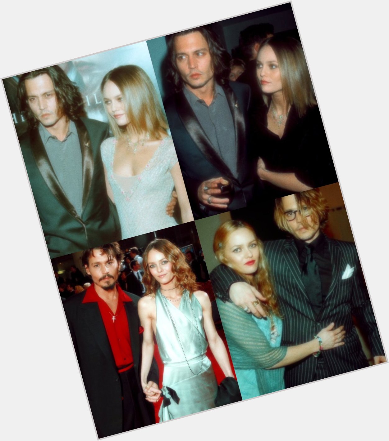 Johnny Depp & Vanessa Paradis  happy birthday Vanessa. we love you so much 