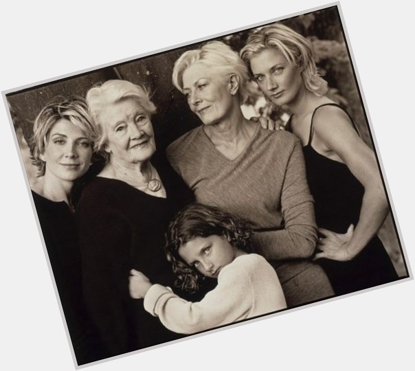   Happy Birthday, Mrs. Vanessa Redgrave. Vanessa with Natasha & Joely Richardson, her daughters. 