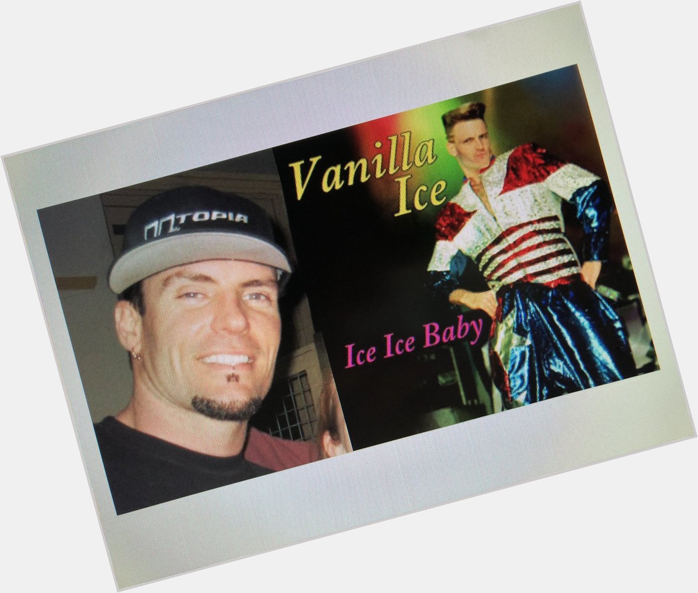Happy 52nd Birthday to Vanilla Ice! The rapper who performed Ice Ice Baby. 