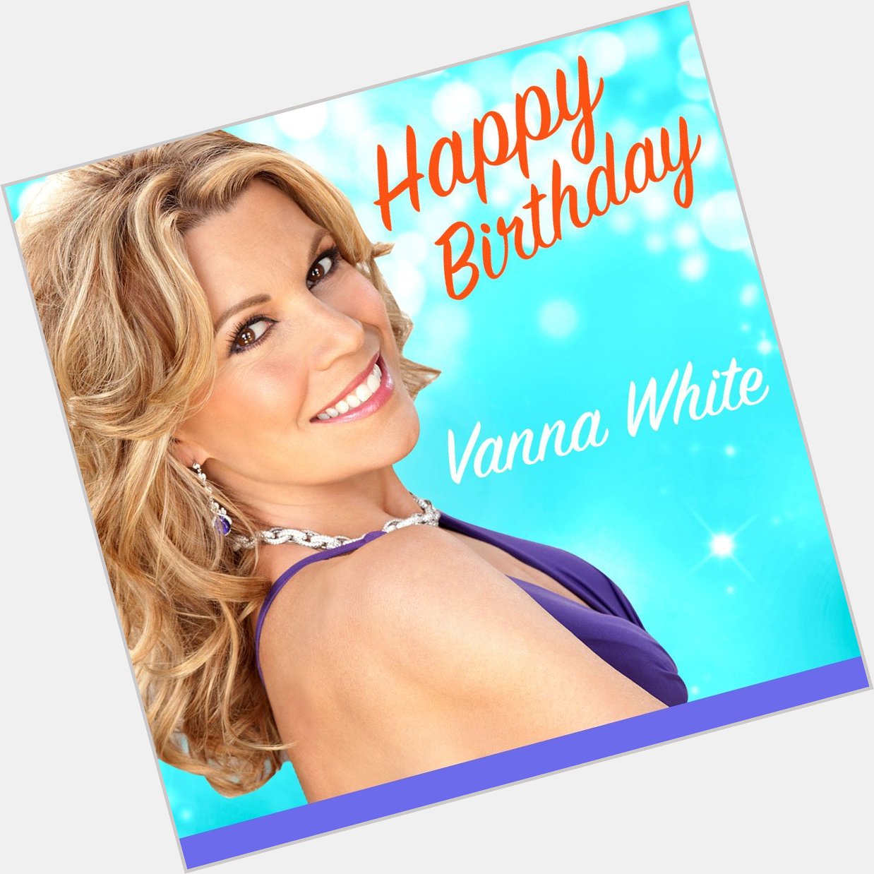 Happy Birthday, Vanna White!     