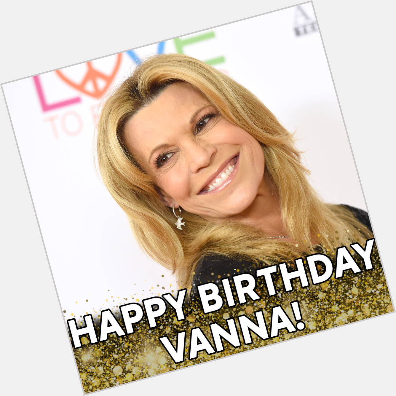 Happy birthday, Vanna White!!!   See you on \"Wheel of Fortune\" tonight! 