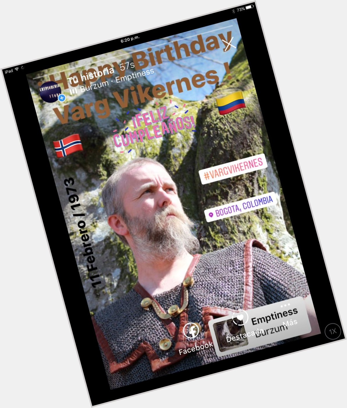  ¡ Happy Birthday 2020 Varg Vikernes ! | | | | 