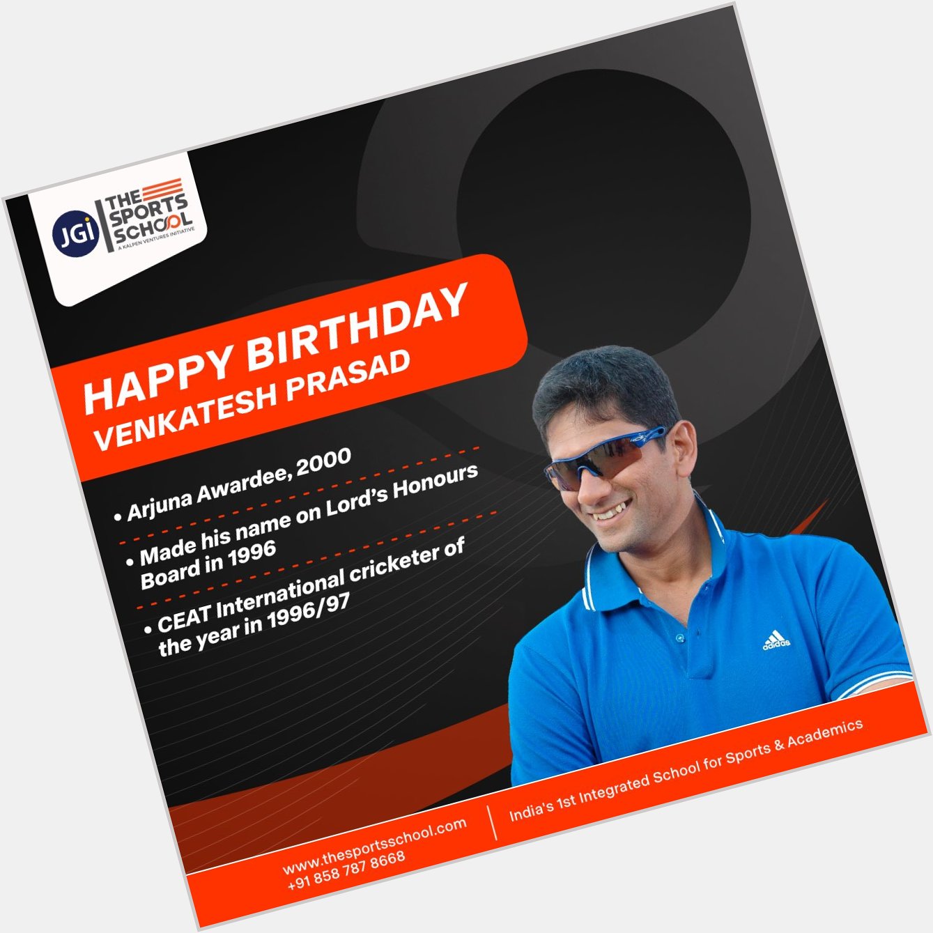 Happy Birthday Venkatesh Prasad!     