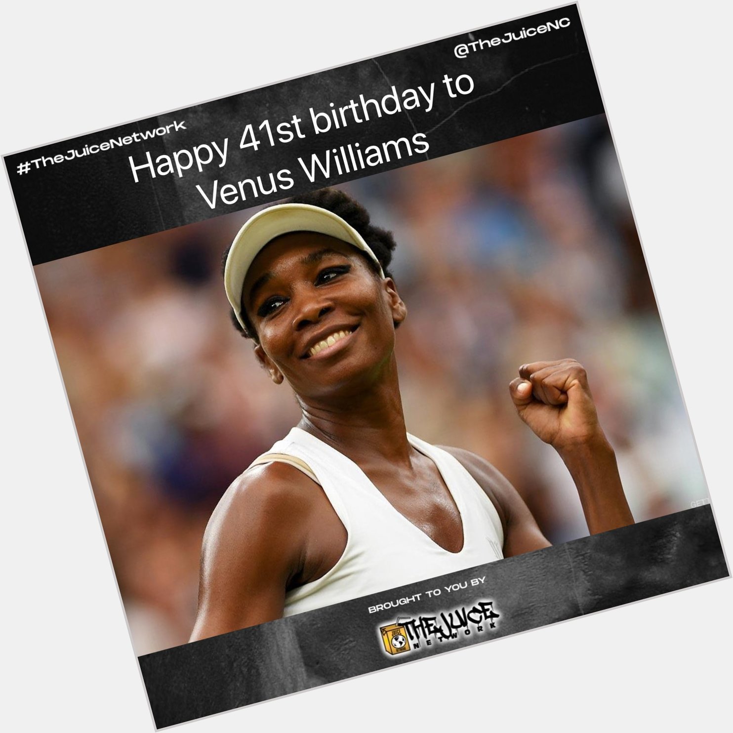 Happy 41st birthday to Venus Williams!    