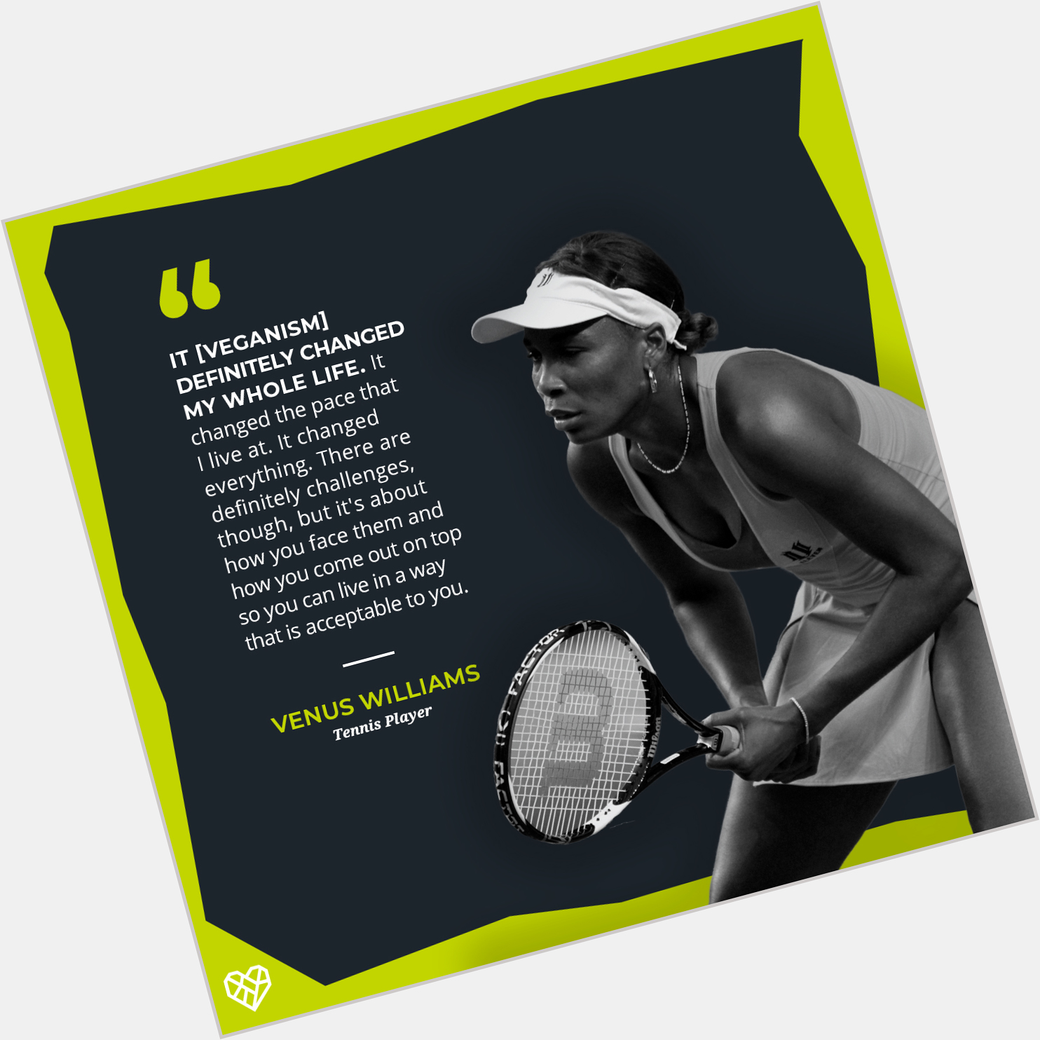 Happy Birthday, Venus Williams! Thank you for being a compassionate champion! 
