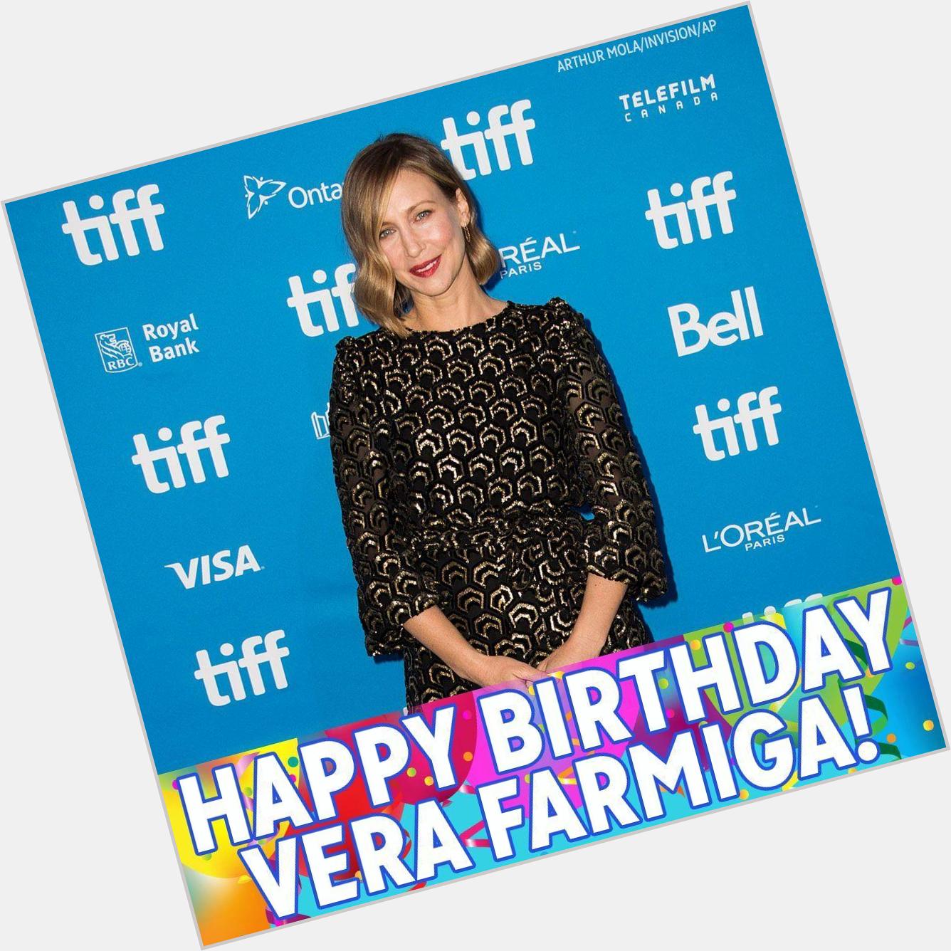 Wishing a very Happy 44th Birthday to actress Vera Farmiga! 