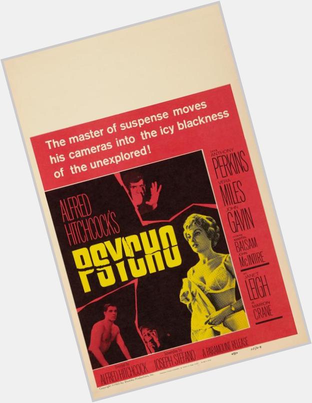 Happy 86th Bday to Vera Miles, seen here on the Window Card for PSYCHO - screening  on Sept. 5th 