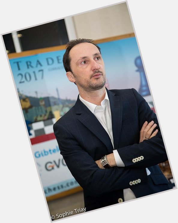 Happy 42nd Birthday to Veselin Topalov! He scored 7.5/10 at the recent Photo: Sophie Triay 