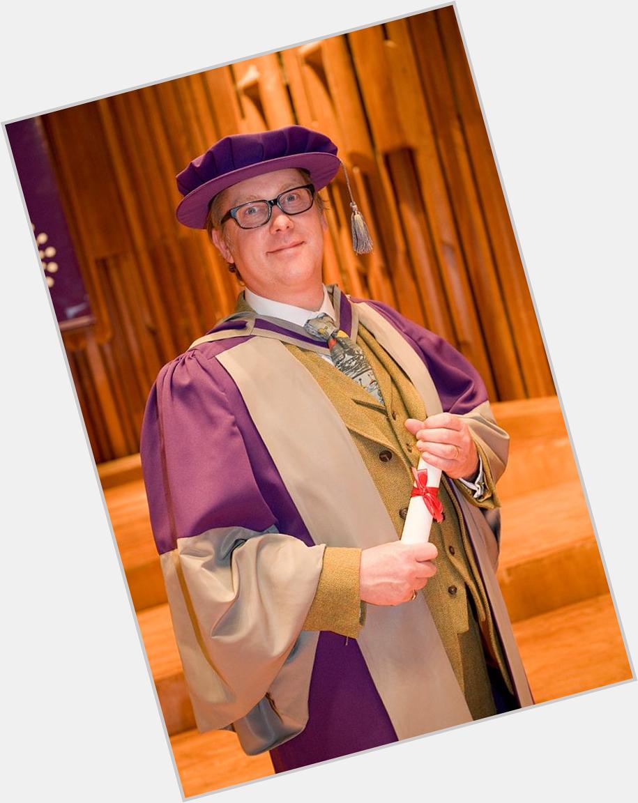 A very Happy Birthday to Vic Reeves/ top Honorary Doctor and alumnus James Moir 