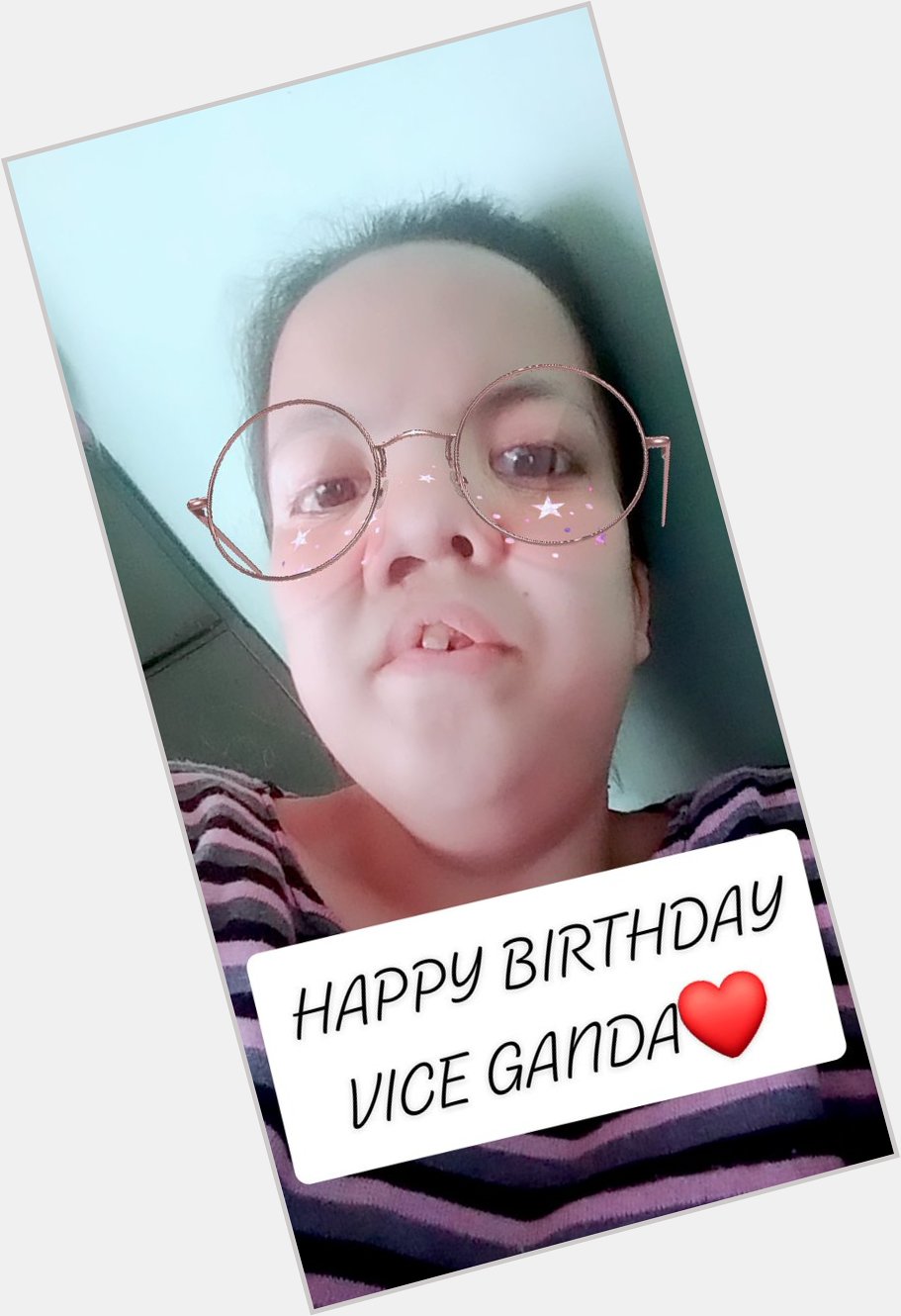  happy birthday Po Vice Ganda .. Keep safe Po  