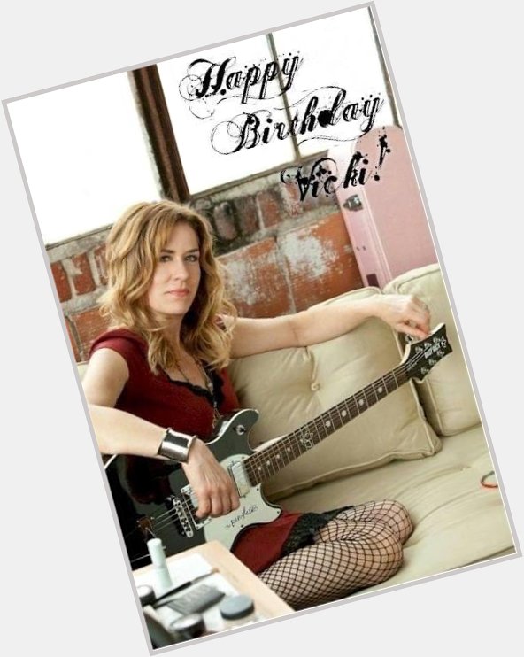 Happy birthday VICKI PETERSON!
(January 11, 1958)
Guitarist for The Bangles 