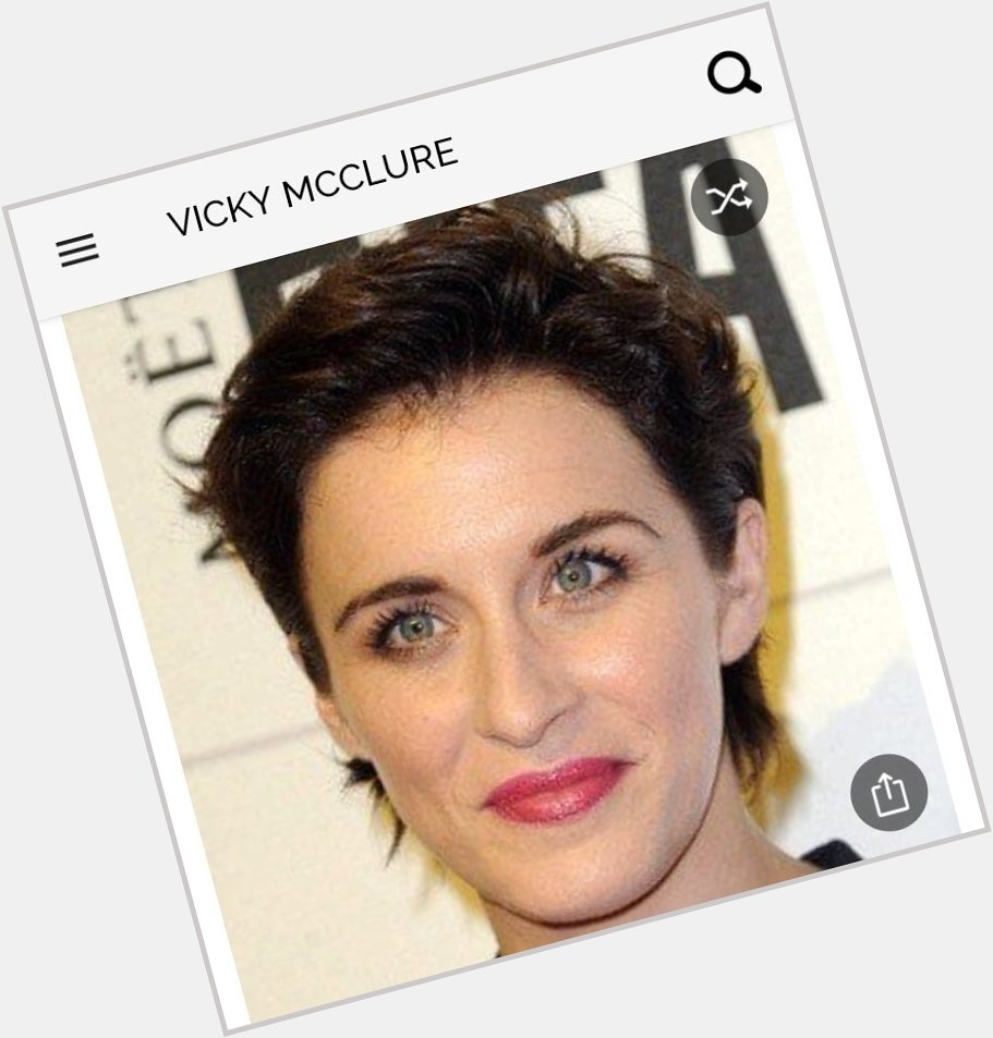 Happy birthday to this great actress.  Happy birthday to Vicky McClure 