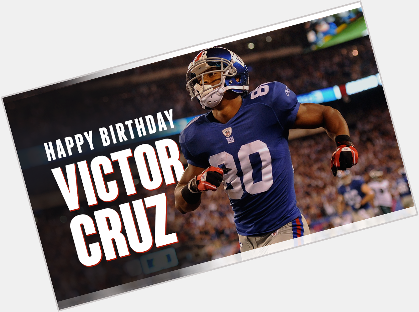 Happy Birthday Victor Cruz 