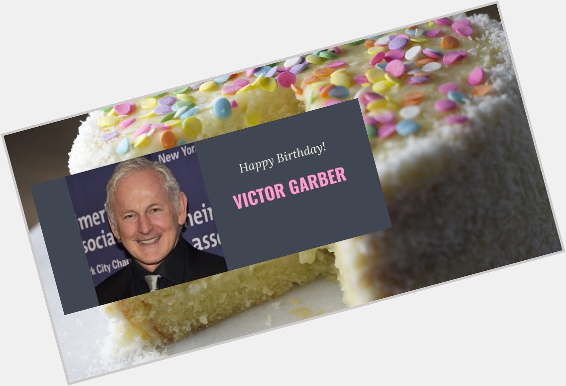 Happy birthday to Victor Garber Thanks for being a champion for finding a cure for Alzheimer\s disease 