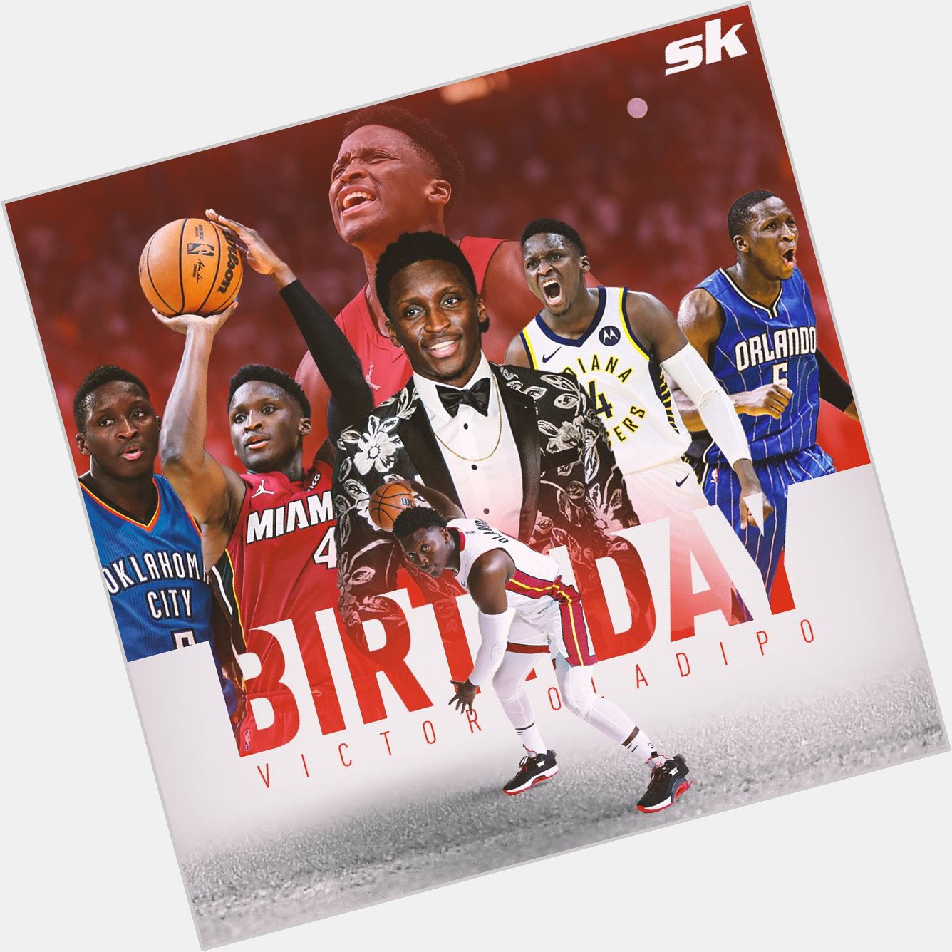  2× NBA All-Star 2018 NBA Most Improved Player 2018 NBA Steals Leader

Happy Birthday Victor Oladipo 
