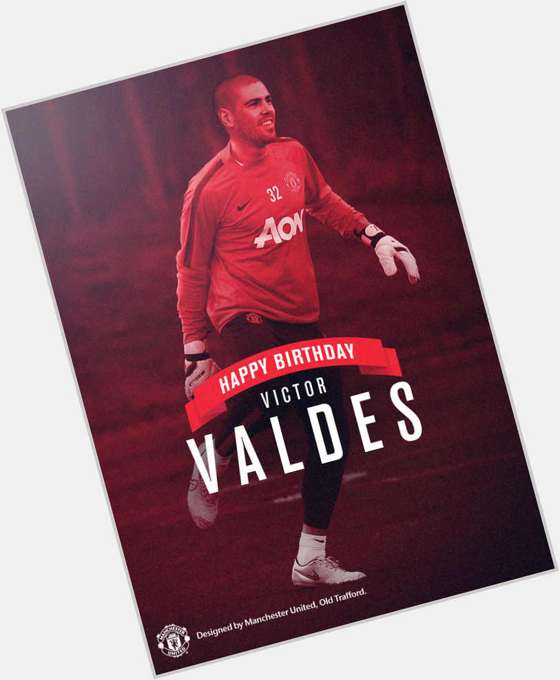 Happy 33rd birthday to current and former goalkeeper Víctor Valdes ( 