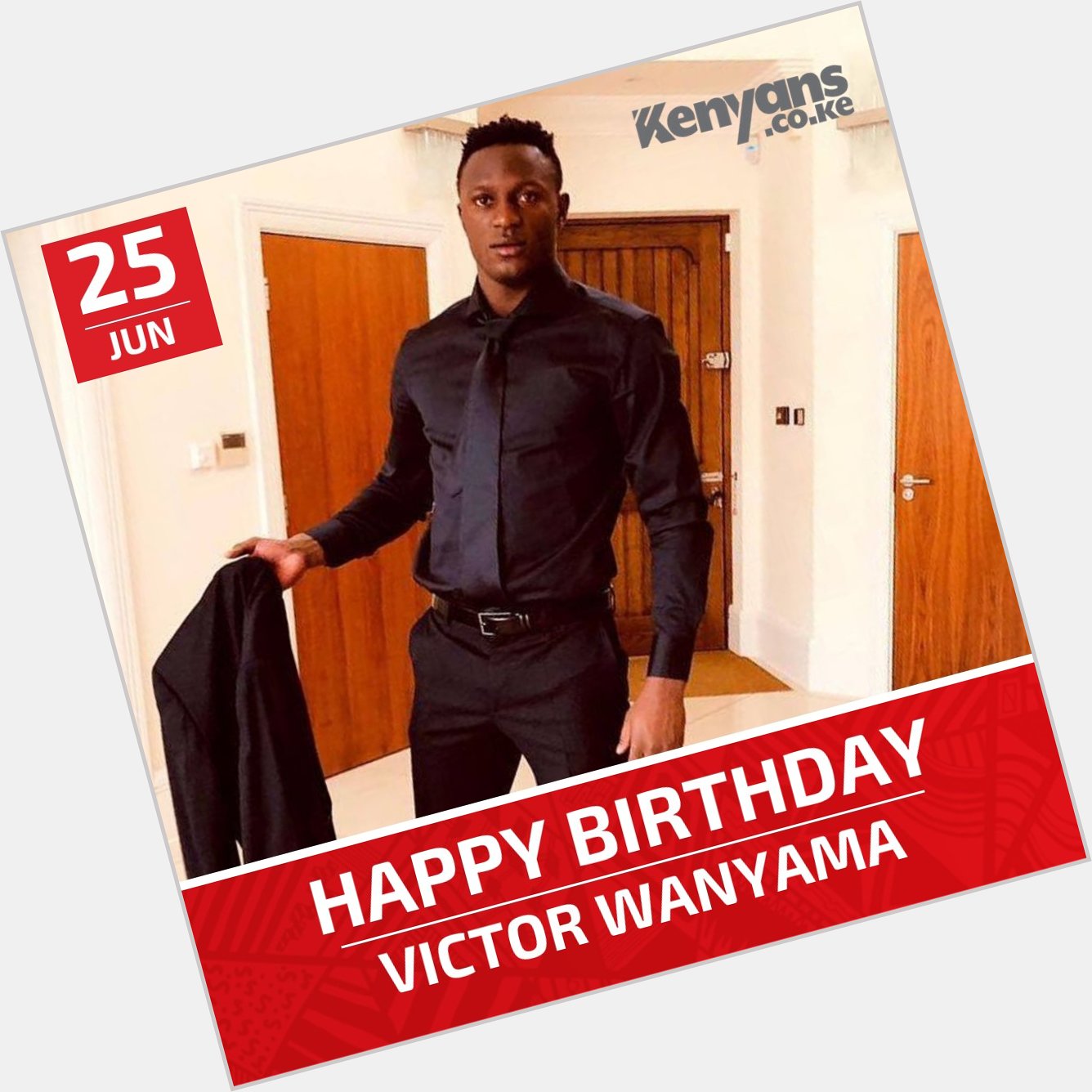 Join us in wishing the talented Victor Wanyama a happy birthday!  