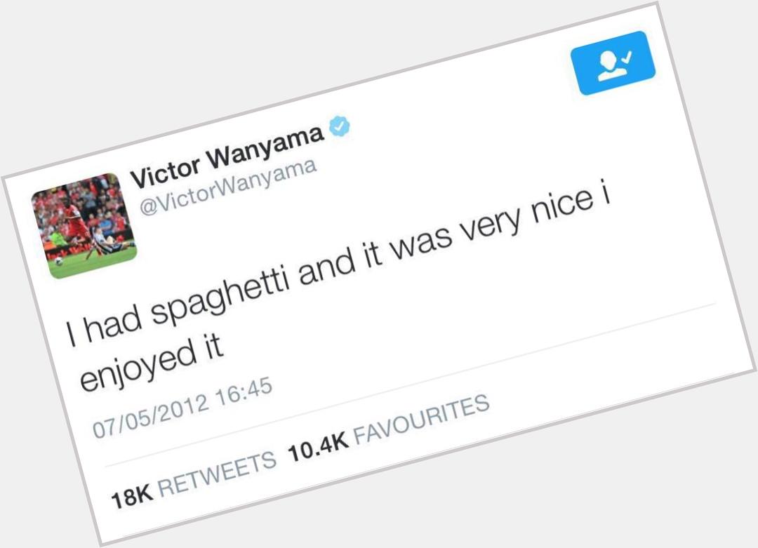 Happy Birthday to Montreal midfielder and part time food critic Victor Wanyama 