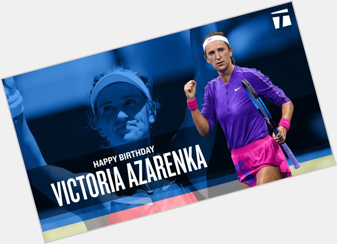 Happy birthday to former World No.1 Victoria Azarenka!  