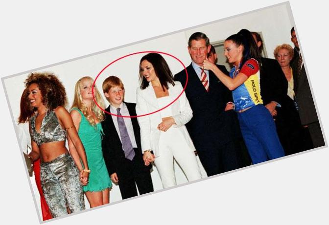 Happy birthday Victoria Beckham! Flashback to her hanging out with Prince Harry...  