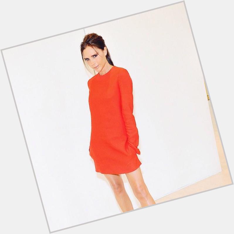 Happy Birthday, Victoria Beckham! The same dress is available at Sanahunt.   