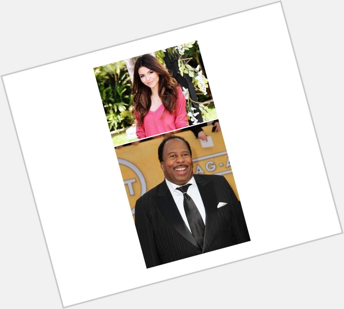   wishes Leslie David Baker & Victoria Justice, a very happy birthday. 