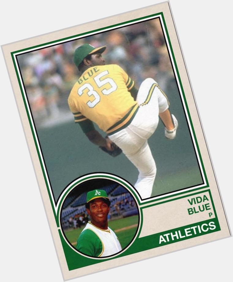 Happy 66th birthday to Vida Blue. What he did in 1970-71 as 21-22 yr old was freaking amazing. No-hitter, CY, MVP 