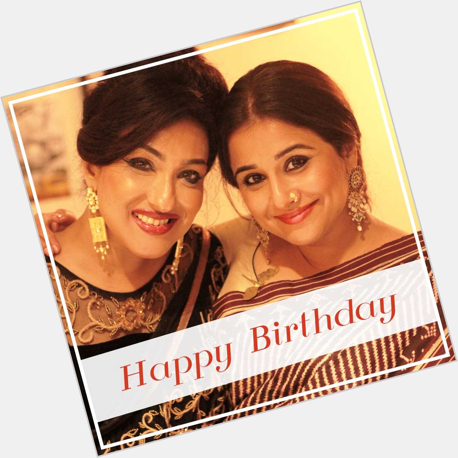 Wishing another \"Begum Jaan\" a very Happy Birthday. Lots of love to my favourite actress and friend. 