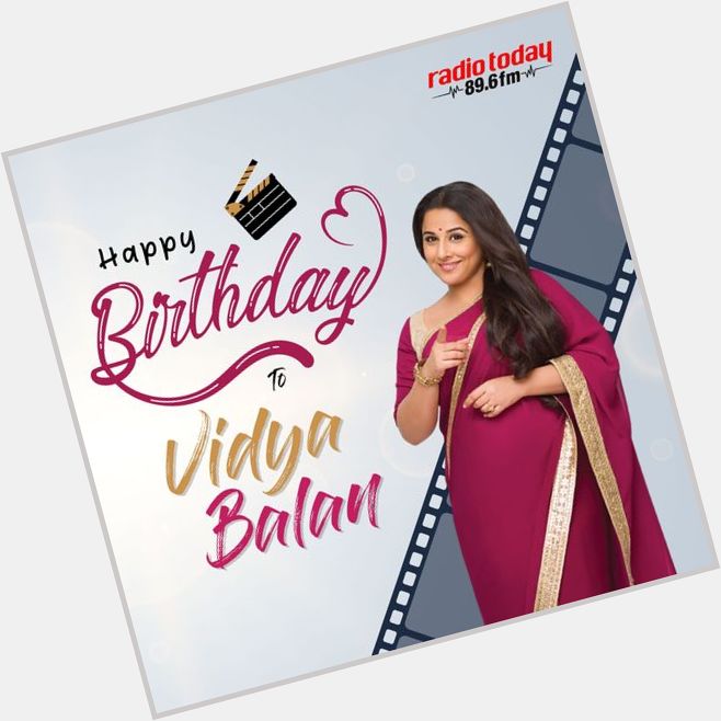 Happy Birthday to Vidya Balan       