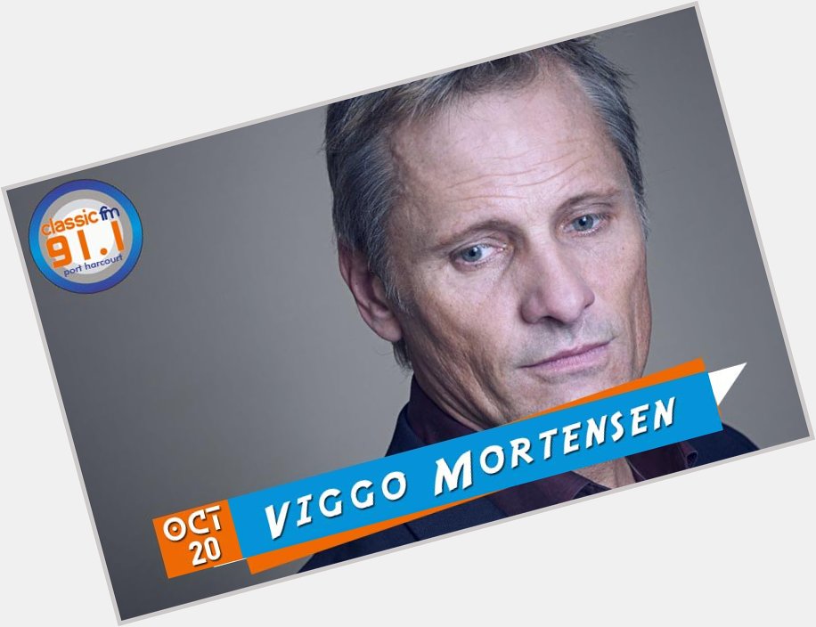 Happy birthday to actor, producer, author, musician, photographer, poet, and painter, Viggo Mortensen. 