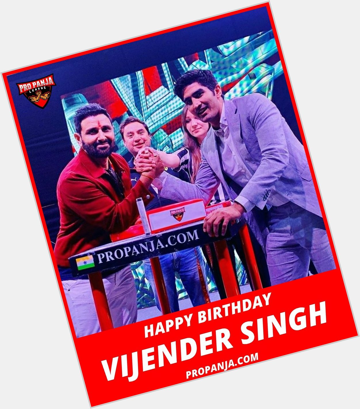 Wishing the King of the Ring Vijender Singh a Very Happy Birthday! .  
